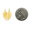 14K Yellow Gold Break Apart Best Friend Charm Jewelry 22mm x 15mm